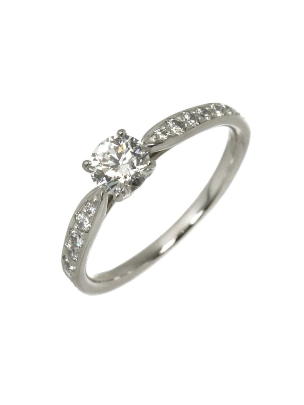 Tiffany & Co Harmony Diamond Ring Platinum
